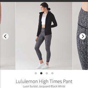 Lululemon High Times Pants || Size 12